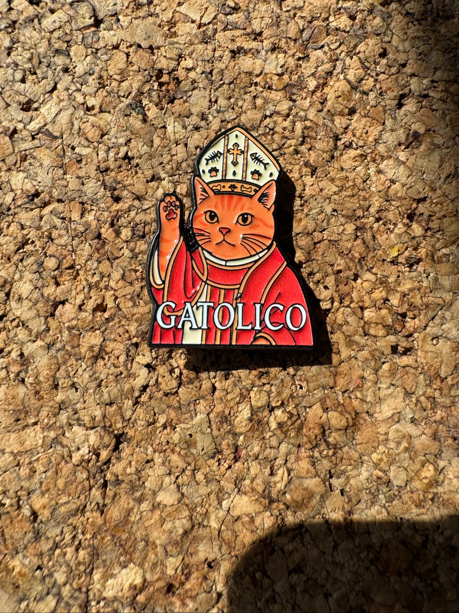 Pin’s chat « cat olico »